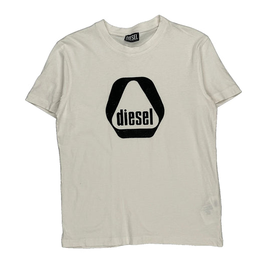 Diesel T-Shirt - Small White Cotton