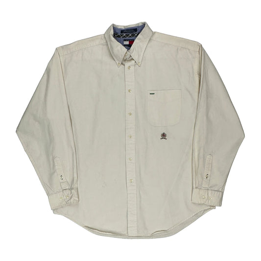 Tommy Hilfiger Shirt - XL Cream Cotton