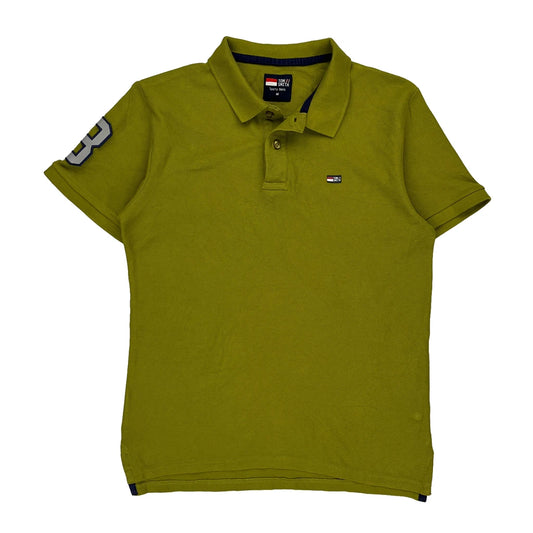 Tom Smith Polo Shirt - Medium Green Cotton