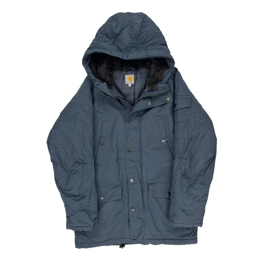 Carhartt Parka - Medium Blue Nylon