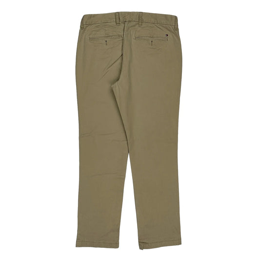 Tommy Hilfiger Chinos - 33W 31L Beige Cotton