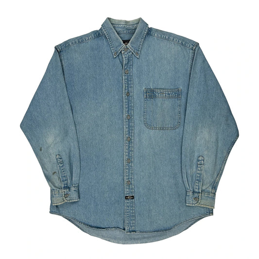 Lee Denim Shirt - Medium Light Wash Cotton