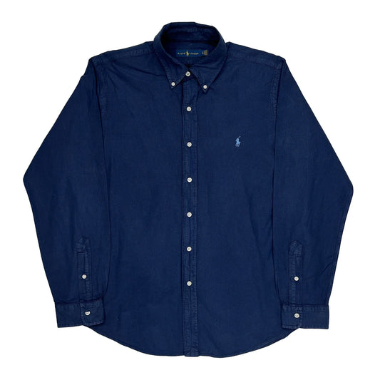 Ralph Lauren Shirt - Large Blue Cotton