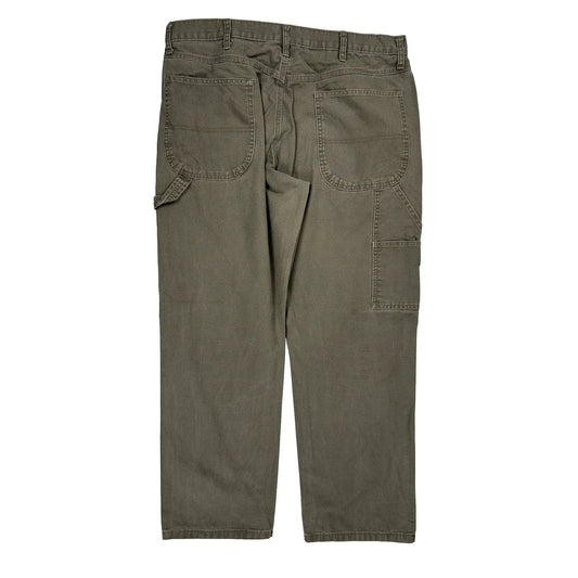 Unbranded Carpenter Trousers - 36W 30L Grey Cotton