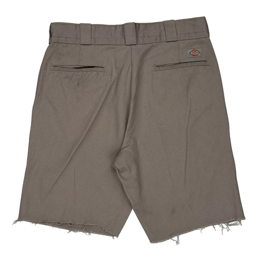 Dickies Shorts - 32W 9L Grey Cotton Blend