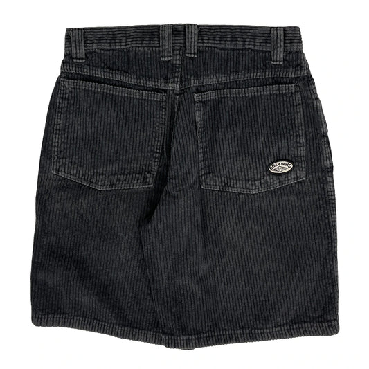 Billabong Corduroy Cord Trousers - 31W 11L Black Corduroy