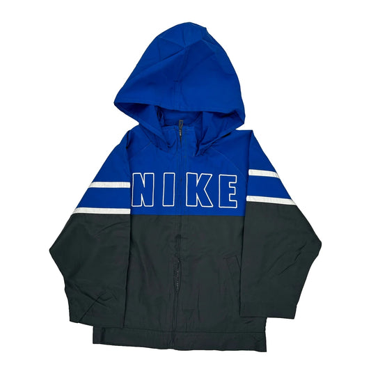 Age 4 Nike Spellout Windbreaker - XS Black Polyester