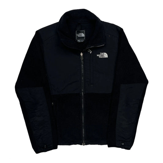 Vintage The North Face Fleece Jacket - Small Black Polyester
