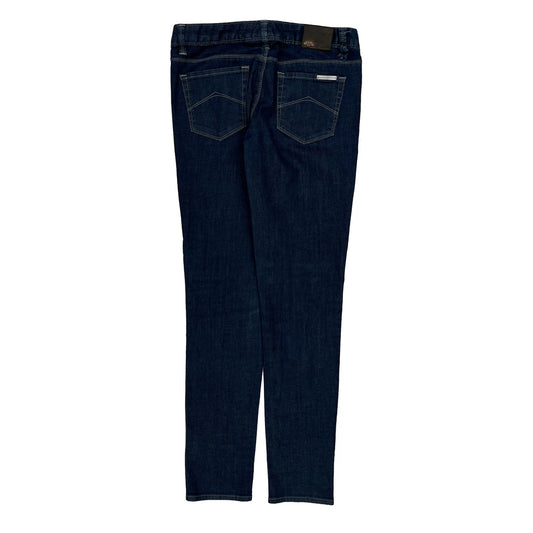 Vintage Armani Exchange Skinny Jeans - 30W UK 8 Dark Wash Denim