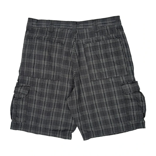 Vintage Wrangler Cargo Shorts - 36W 11L Grey Cotton