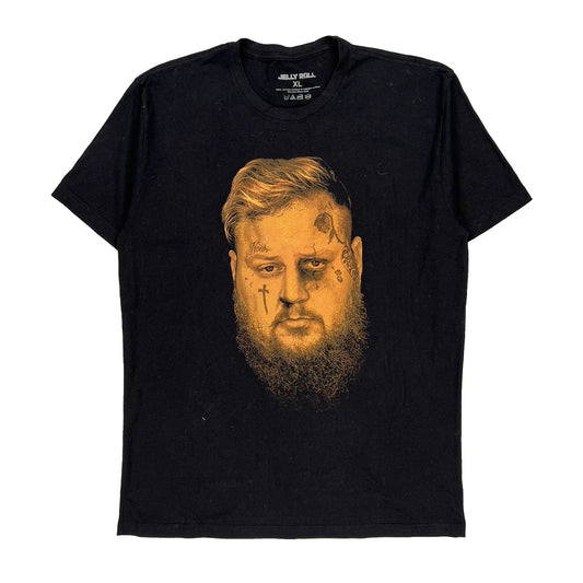 Work In Progress Tour Jelly Roll Band T-Shirt - XL Black Cotton