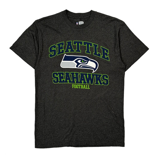 Seattle Seahawks Nfl T-Shirt - Medium Grey Cotton