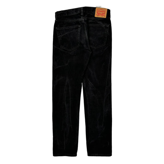 505 Levis Jeans - 31W 34L Black Cotton