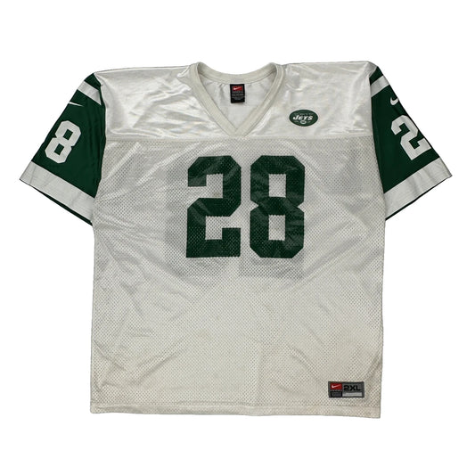 New York Jets Nike Nfl Jersey - 2XL Green Polyester