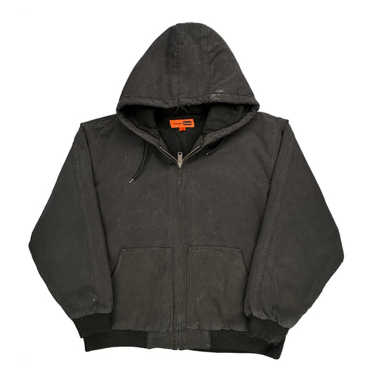 Martin'S Milk Service Corner Stone Workwear Jacket - XL Black Cotton