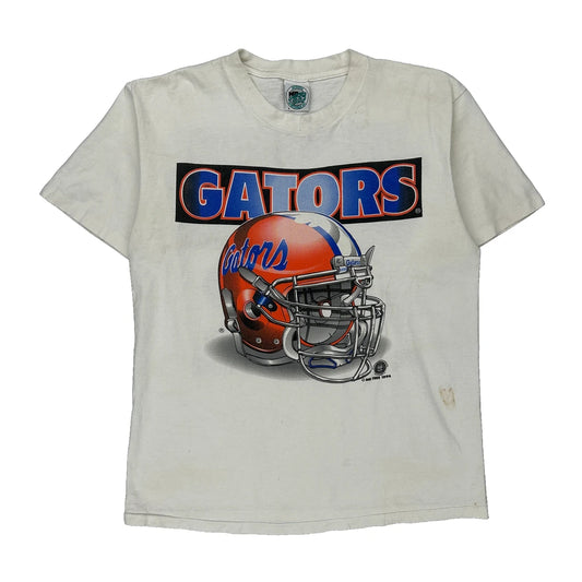 Florida Gators Mr Tees College T-Shirt - Large White Cotton