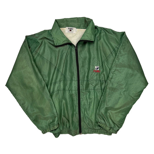 Fubu Windbreaker - Large Green Polyester