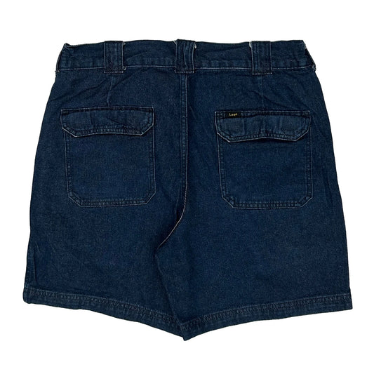Lee Denim Shorts - 33W 6L Blue Cotton