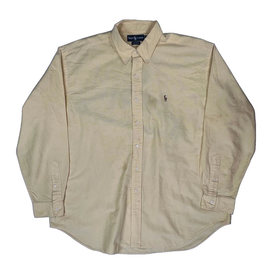 Blake Ralph Lauren Shirt - XL Yellow Cotton