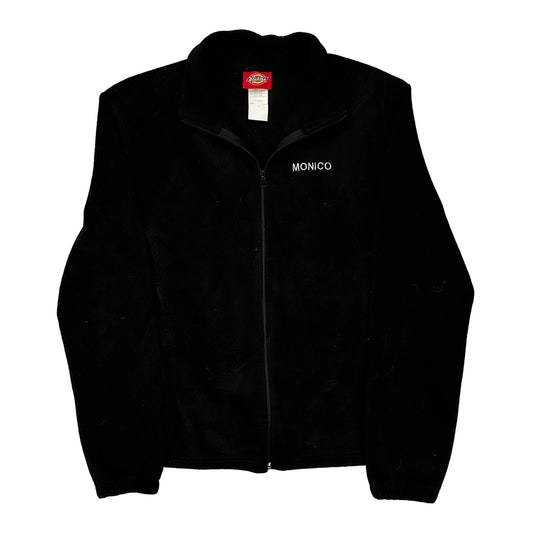 Husky Stables Dickies Fleece Jacket - XL Black Polyester