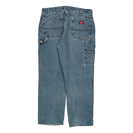 Dickies Carpenter Jeans - 36W 32L Blue Cotton