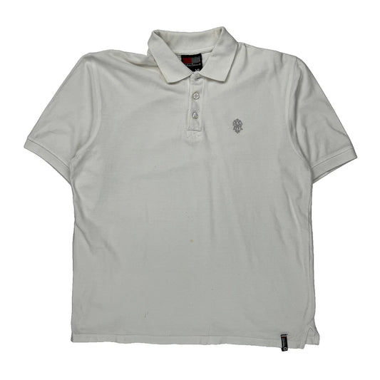 Southpole Polo Shirt - XL White Cotton
