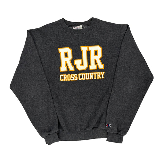 Cross Country Champion Sweatshirt - Medium Grey Cotton Blend