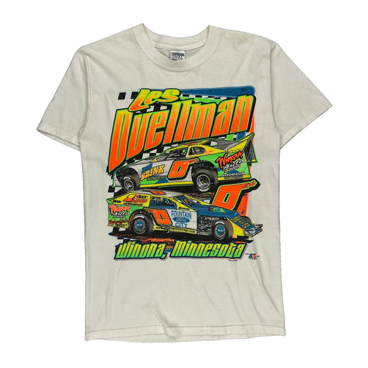 Les Duellman Signed Gildan Graphic T-Shirt - Small Multicoloured Cotton