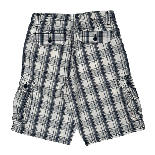 Lee Cargo Shorts - 28W 12L White Cotton