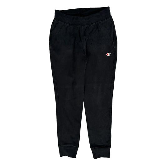 Reverse Weave Champion Joggers - Medium Black Cotton