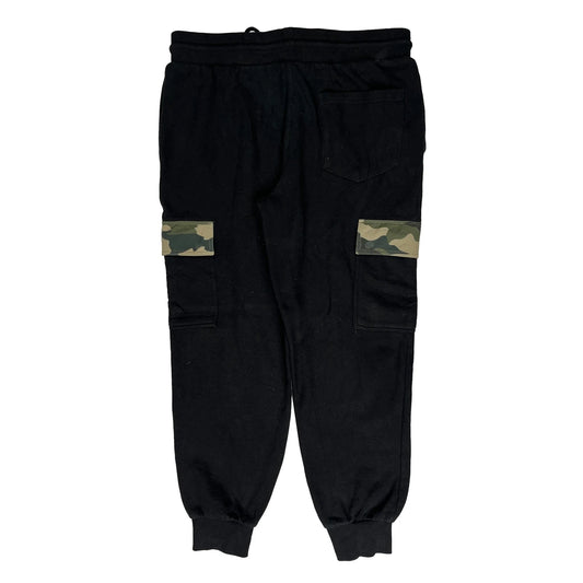 Vintage True Religion Cargo Joggers - Small Black Cotton
