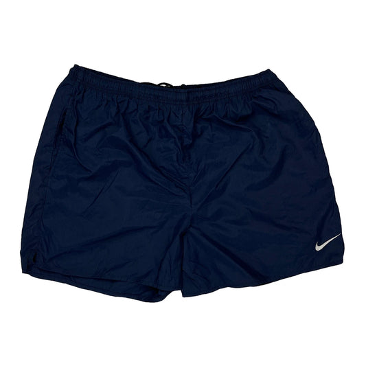 Swoosh Logo Nike Sport Shorts - X-Largew 6L Navy Polyester