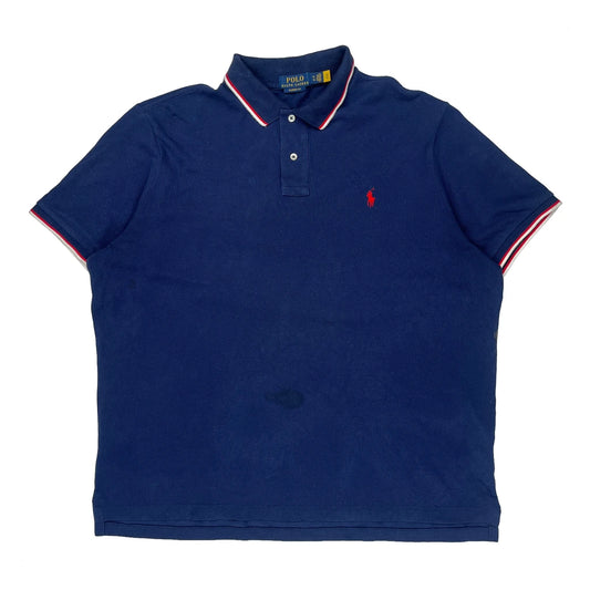 Polo By Ralph Lauren Polo Shirt - XL Blue Cotton