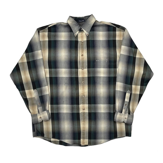 Vintage Made In USA Gant Checked Shirt - Large Multicoloured Cotton