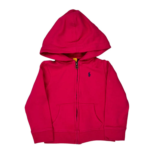 Age 4 Polo By Ralph Lauren Hoodie - 2XS Red Cotton