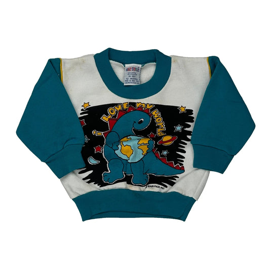 Age 12 Months Okie-Dokie Cartoon Sweatshirt - 3XS Multicoloured Cotton Blend