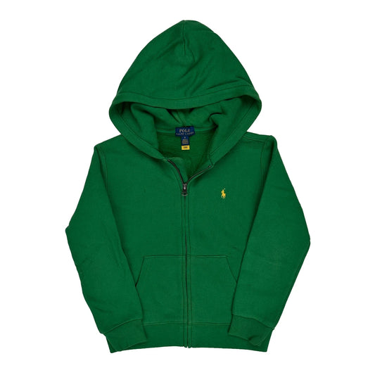 Age 6 Polo By Ralph Lauren Hoodie - Small Green Cotton