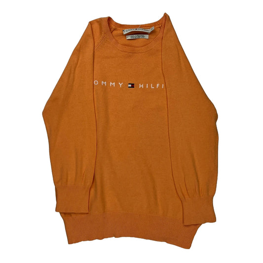 Tommy Hilfiger Jumper - Medium Orange Cotton