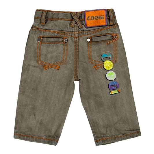 6-9 Months Coogi Jeans - 3XS Grey Cotton