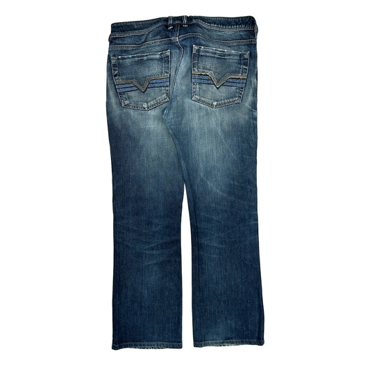 Diesel Jeans - 35W 31L Blue Cotton