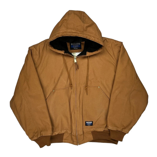 Blizzard Jacket - XL Brown Cotton