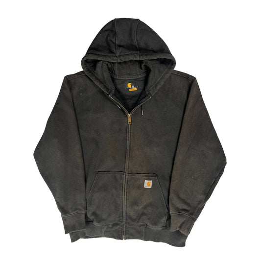 Rain Defender Carhartt Full Zip Hoodie - XL Black Cotton