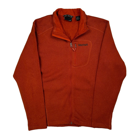 Marmot Fleece Jacket - XL Red Polyester