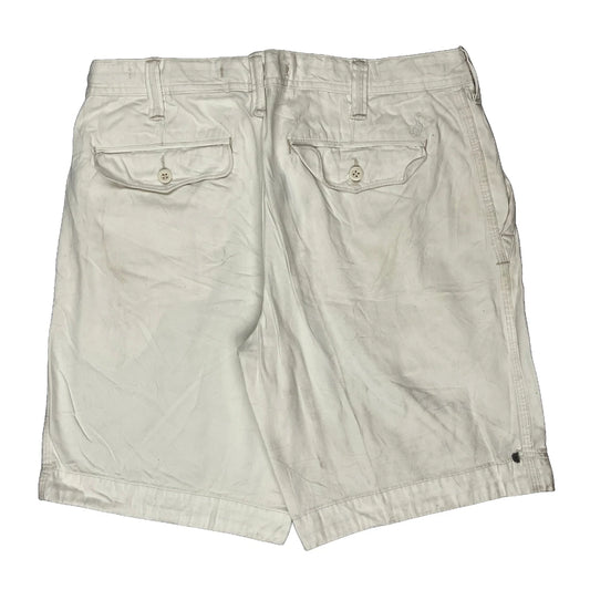 Polo By Ralph Lauren Chino Shorts - 33W 9L White Cotton