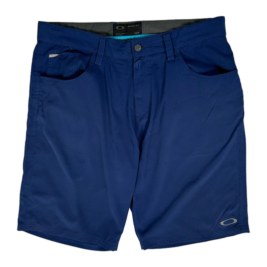 Oakley Shorts - 36W 10L Blue Polyester