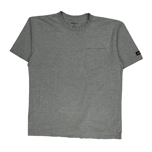 Dickies T-Shirt - XL Grey Cotton Blend