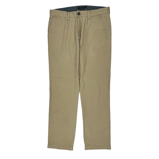 Tommy Hilfiger Chinos - 34W 32L Beige Cotton