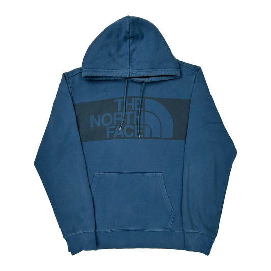 The North Face Hoodie - Large Blue Cotton
