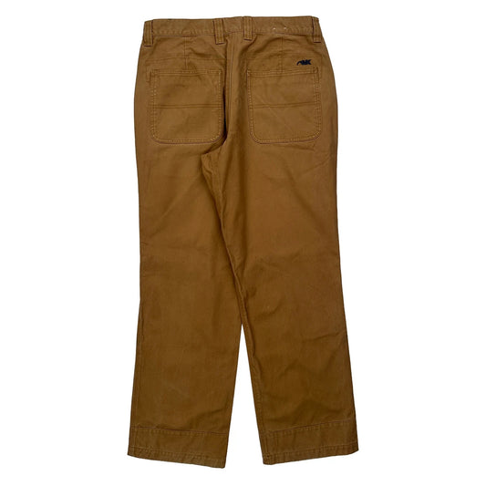 Mountain Khakis Work Chinos - 34W 32L Brown Cotton