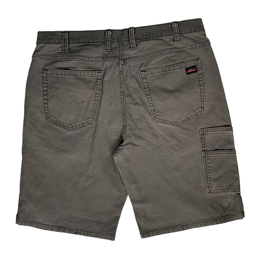 Vintage Dickies Carpenter Shorts - 36W 11L Grey Cotton